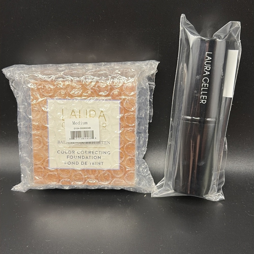 Laura Geller MEDIUM Baked Balance-N-Brighten Foundation/Airbrush Kabuki Brush
